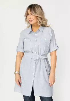 Рубашка в полоску "Глория"