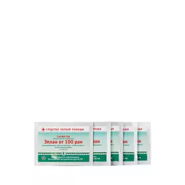 Салфетки антисептик "Эплан" от 100 ран, 5 шт