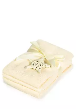 Салфетки махровые "Звездочка", 4 шт.