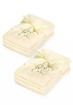 Салфетки махровые "Звездочка", 8 шт.