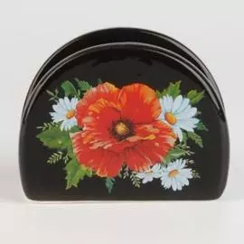 Салфетница "Маков цвет"