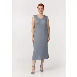 Сарафан прямой с V-образным вырезом