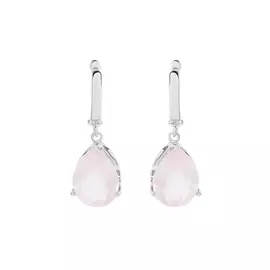 Серьги из серебра "Мятное очарование"