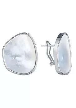 Серьги "Перламутровая дымка"
