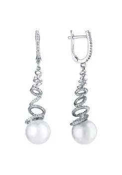 Серьги "Причудливые спирали"