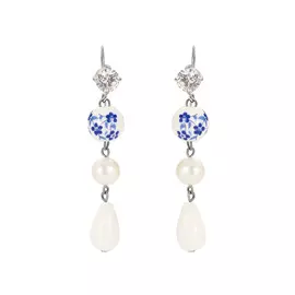 Серьги "Чудо-Гжель"