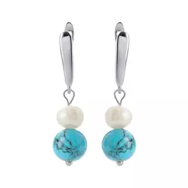 Серьги " Морской Бриз"