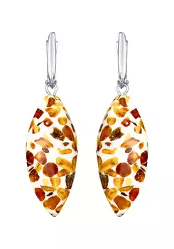 Серьги "Солнечный леопард"