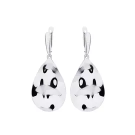 Серьги серебряные «Мириада»