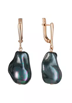 Серьги серебряные "Неземное сияние"