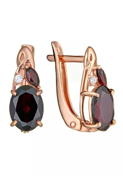 Серьги серебряные "Присцилла"