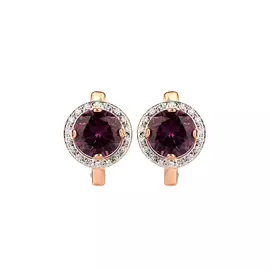 Серьги серебряные "Афина"