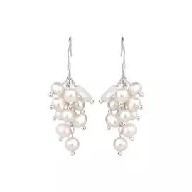 Серьги серебряные "Александрия"