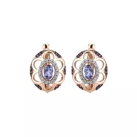 Серьги серебряные "Амелия"