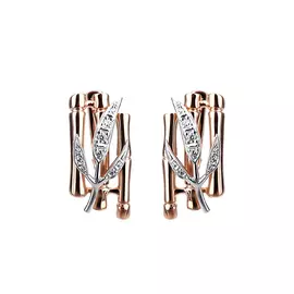 Серьги серебряные "Анабель"