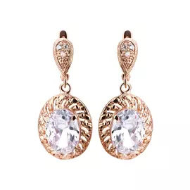 Серьги серебряные "Армэль"