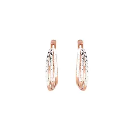 Серьги серебряные "Астра"