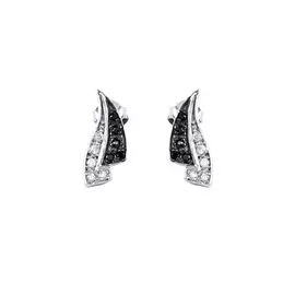 Серьги серебряные "Блистательный образ"