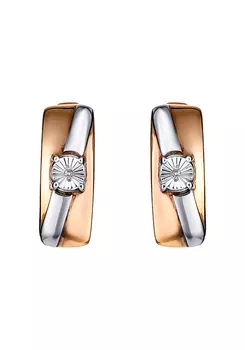 Серьги серебряные "Дивное сияние"