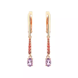 Серьги серебряные "Гретта"