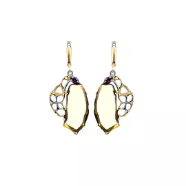 Серьги серебряные "Илана"