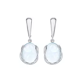 Серьги серебряные "Лина"