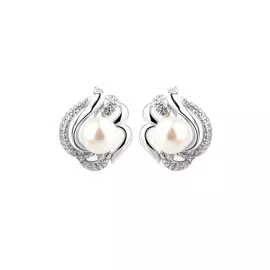 Серьги серебряные "Паола"