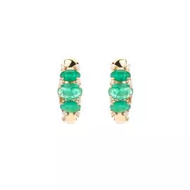 Серьги серебряные "Роскошь агата"