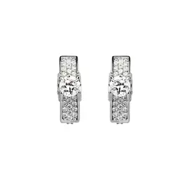 Серьги серебряные "Роскошный блеск"