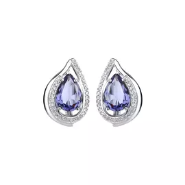 Серьги серебряные "Венера"