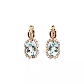 Серьги серебряные "Виола"