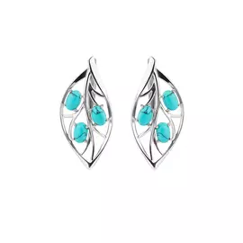 Серьги серебряные "Виола"