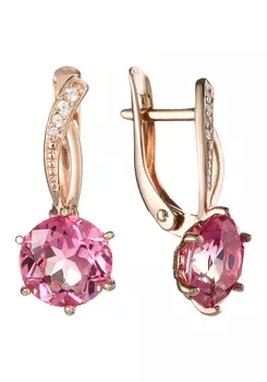 Серьги серебряные "Секрет обаяния"