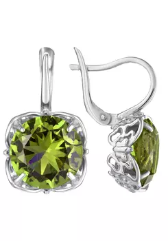 Серьги серебряные "Таинственная аура"