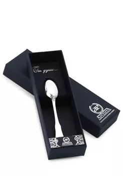 Серебряная кофейная ложка "Визит"