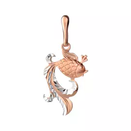 Серебряная подвеска "На счастье"