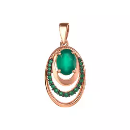 Серебряная подвеска "Страна чудес"