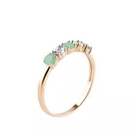 Серебряное кольцо "Безупречный стиль"