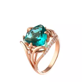 Серебряное кольцо "Лесные чары"