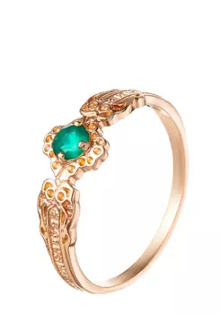 Серебряное кольцо "Светлая вера"