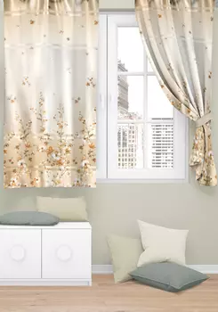 Штора кухонная "Атласный блеск"