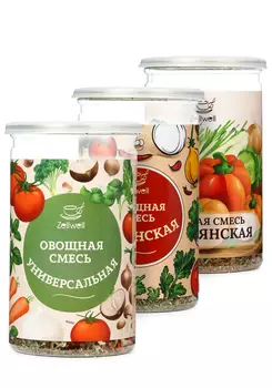 Смесь овощная натуральная, 3 шт.
