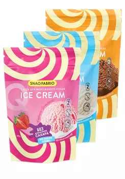 Смеси для мороженого без сахара, 3 шт.