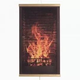 Согревающее панно "Теплый камин"