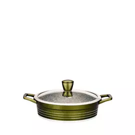Сотейник "GREEN STONE" с гранитным покрытием