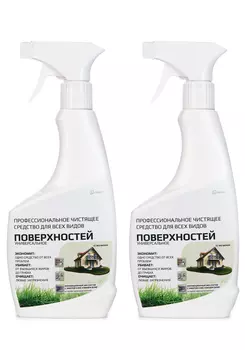 Средство для всех видов поверхностей, 2 шт.