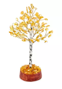 Сувенир "Янтарная береза"
