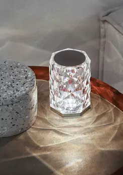 Светильник-ночник "Алмазная роза"