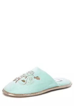 Тапочки женские "Голубой плюш"