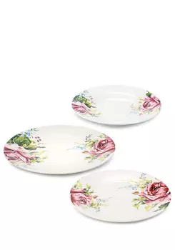 Тарелки "Роза", 3 шт.